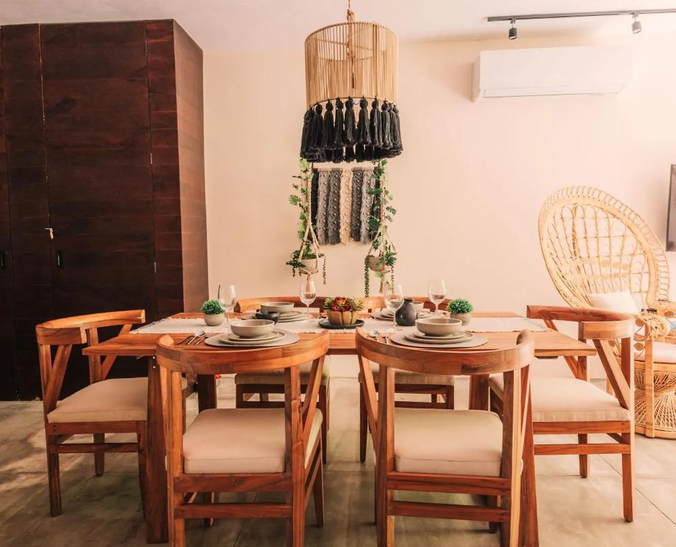 Quiet, Lux, Spacious And Comfy 2Bd 2Bth Condo,Private Pool, Wifi, Ac, 24Hr Security Tulum Apart-hotel