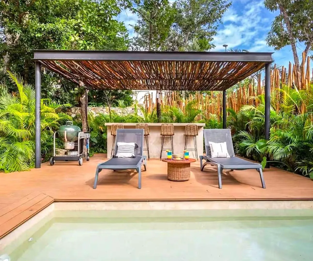 Quiet, Lux, Spacious And Comfy 2Bd 2Bth Condo,Private Pool, Wifi, Ac, 24Hr Security Tulum México