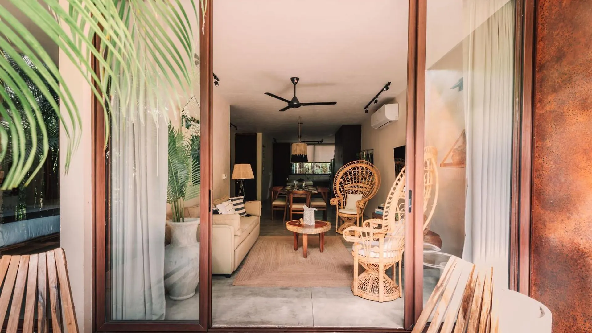 מלון דירות טולום Quiet, Lux, Spacious And Comfy 2Bd 2Bth Condo,Private Pool, Wifi, Ac, 24Hr Security מקסיקו