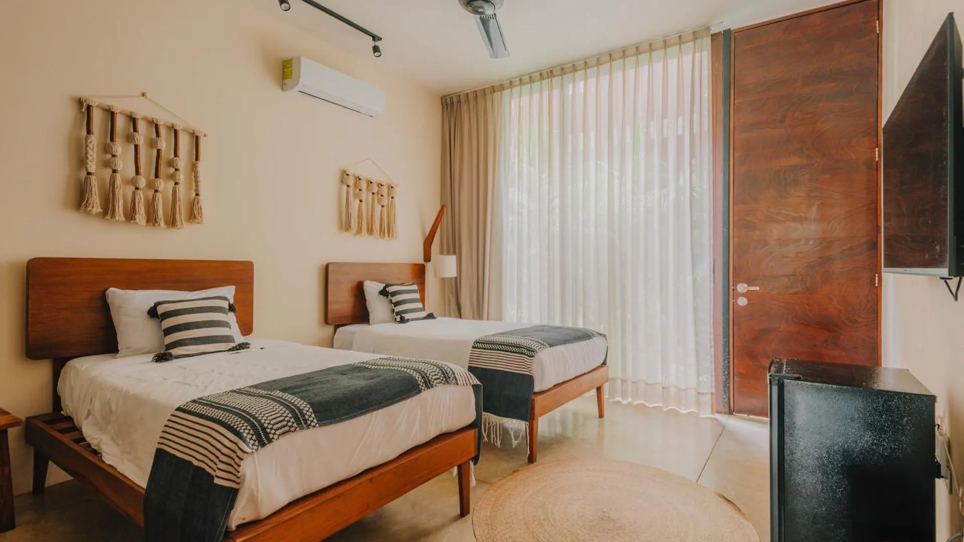 טולום Quiet, Lux, Spacious And Comfy 2Bd 2Bth Condo,Private Pool, Wifi, Ac, 24Hr Security 0*,